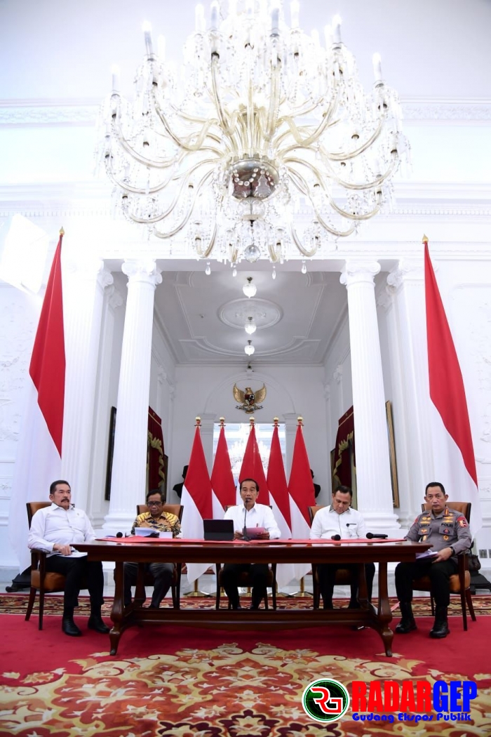 Presiden Jokowi Tegaskan Komitmen Pemerintah Berantas Korupsi Tak Pernah Surut